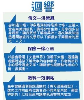旅行文學與世界對話的迴響。