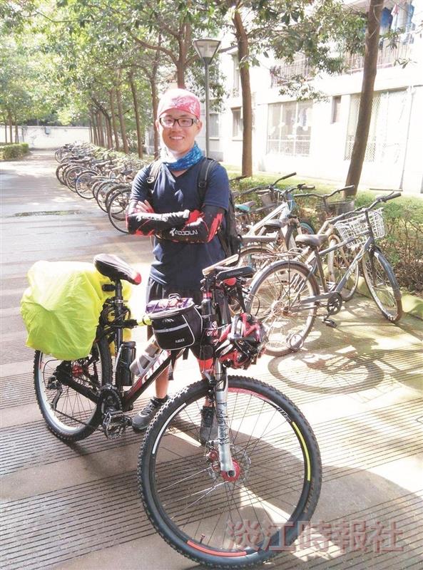 財金四古健良 單騎3000公里 領略人生風景