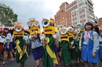 淡江童軍團參與2013年新北市國際環境藝術節踩街活動帶領小童軍遊街