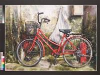 【文錙藝廊】紅色快樂腳踏車