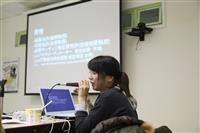 盲資中心邀請日文系校友李梅桂回來演講