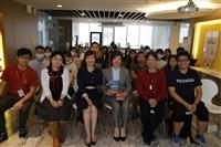 境外生輔導講座「留學生的職涯與財務規劃」，邀請統計系校友胡淑貞分享