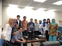 印尼艾爾朗加大學社會科學院來訪，拜會國副