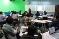 教發中心邀請教科系主任王怡萱進行使用數位科技工具輔助課堂活動之「初階」應用分享