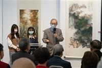 文錙藝術中心舉辦「春風和暢-竹林雅集2022年詩書畫聯展」之開幕式
