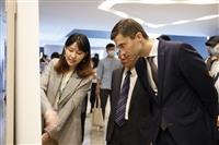 5月29日，歐盟經貿辦事處處長高哲夫、臺灣歐盟中心主任蘇宏達來校