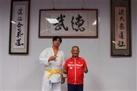 英文三黃俊瑋參加2023年中華民國柔道錦標賽，奪得銅牌