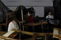 臺灣中部地區校友會舉辦「噤中血月」鬼屋活動