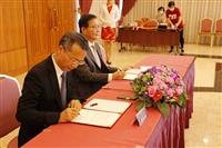 本校與台北市立復興高中、新北市立三重高中、私立 大同高中進行策略聯盟簽約。