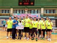 本校獲得中華民國大專校院108年度教職員工排球錦標賽第二名