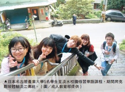 日本名古屋產業大學5生 來校習華語