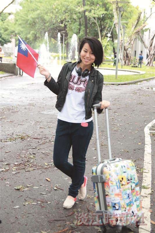 有多國生活經驗的張錫平，總是帶著行李到處旅行，但最愛的還是台灣。圖／梁琮閔