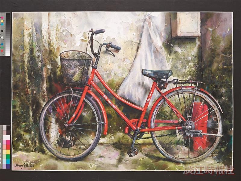 【文錙藝廊】紅色快樂腳踏車