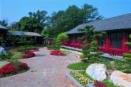 中國式的覺軒花園，曾是電視劇「風雲」的外景場地。