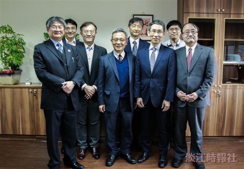 日本岡山大學副校長佐野寬來訪 加強兩校間的學術合作交流