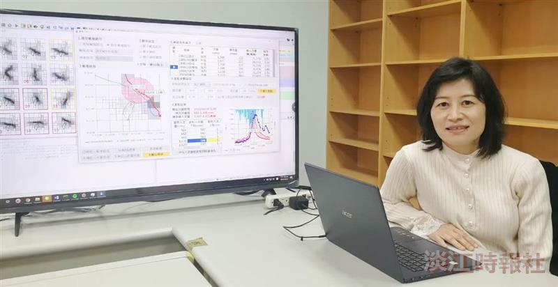 張麗秋以AI技術預測颱風雨情 協助水庫水況調節