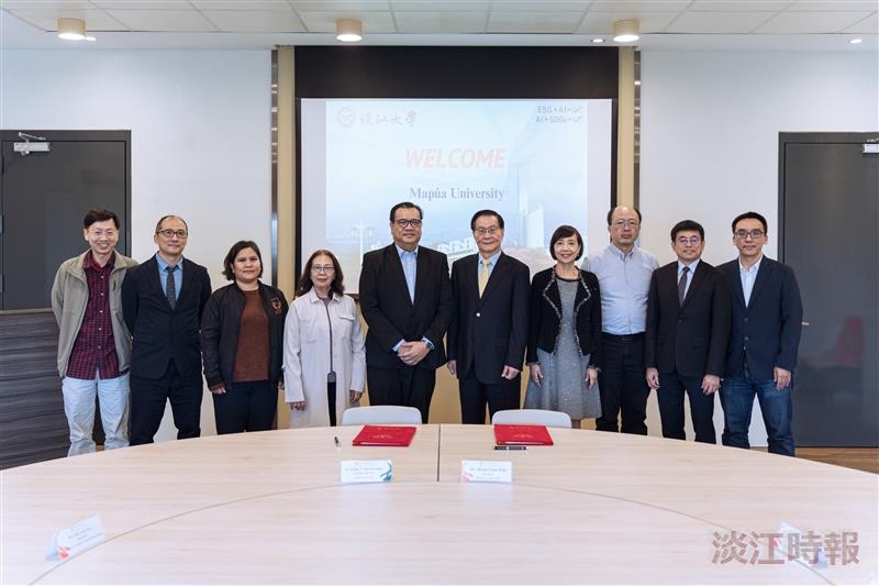 與菲律賓瑪布亞大學締結姊妹校 與菲律賓瑪布亞大學締結姊妹校