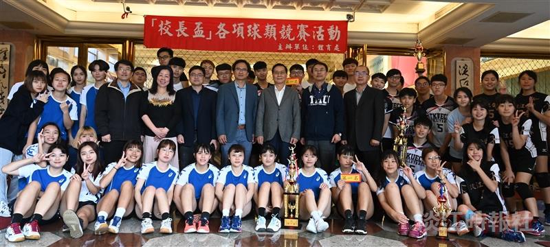 校長盃 男女籃資管運管 男女排電機日文奪冠