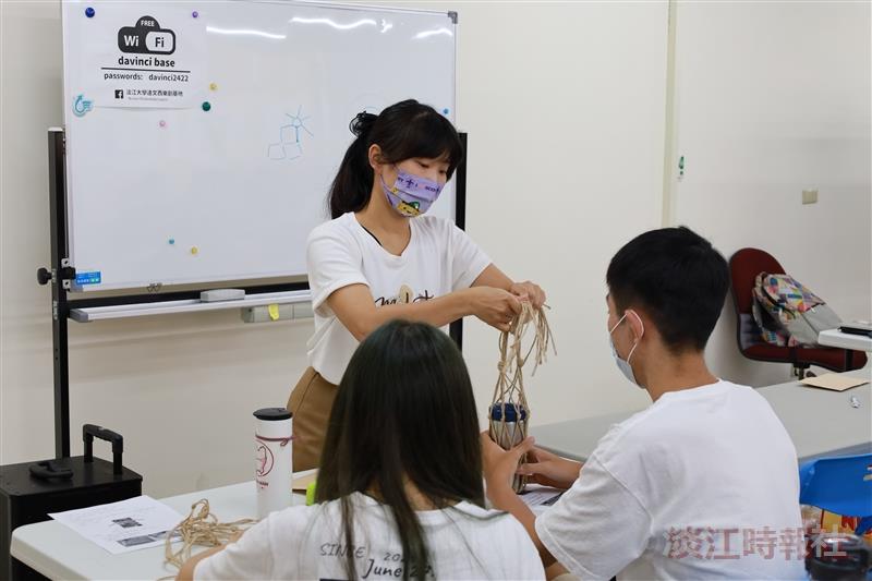 20220915達文西樂創基地-研發處手作網袋編織課程