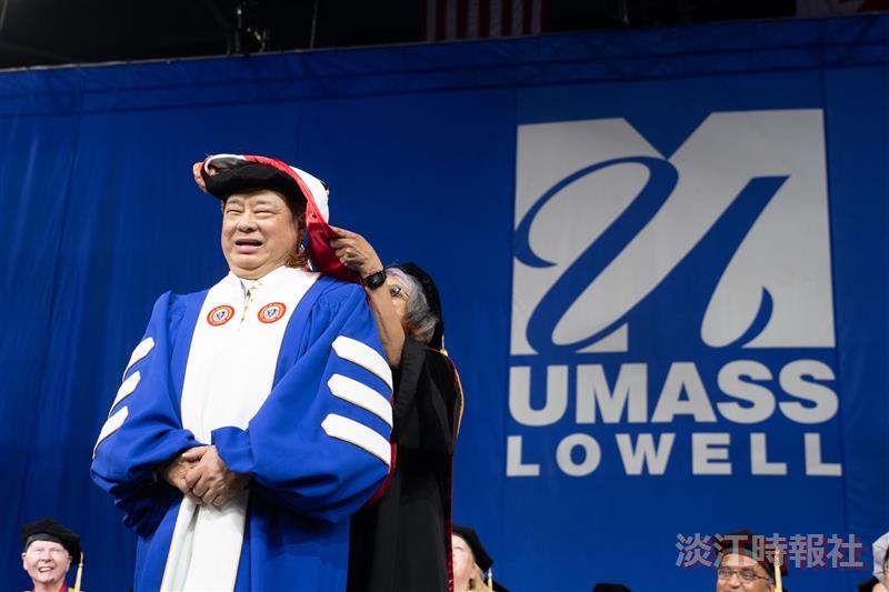 林健祥獲頒美國麻州大學榮譽博士