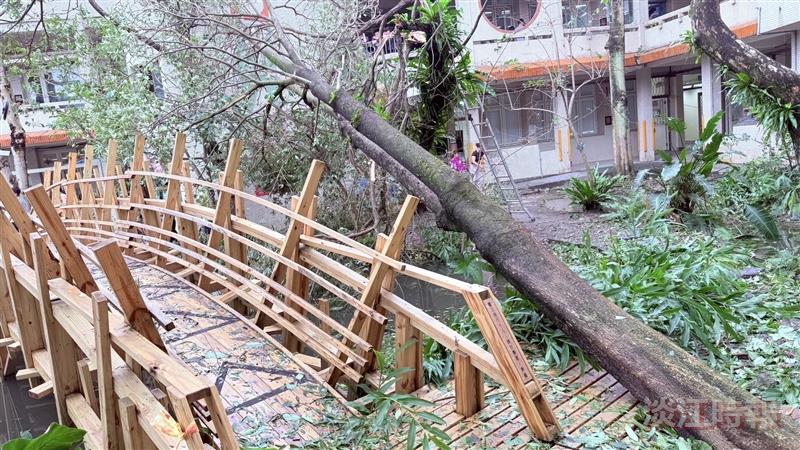 6小時神救援 建築系師生還岳明國中小學靜好校園