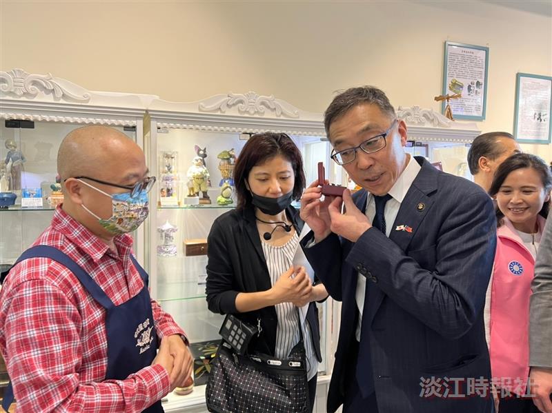 日本小樽市使節團參訪淡水